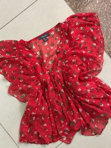 Floral Cute Crop Top
