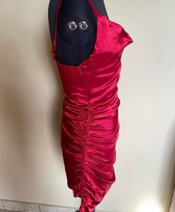 Stretchable Satin Dress