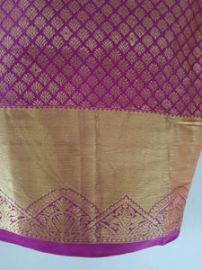 Kanchipuram pure silk Pink Saree