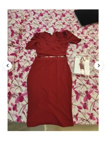 Red Two-Piece Set