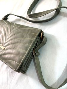 Stylish Green Olive Crossbody Bag
