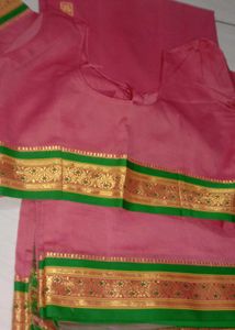 Pink  Silk Saree