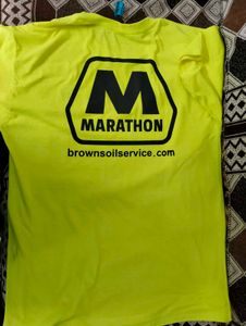 Neon Yellow Marathon T-Shirt
