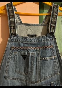 Guess Women&#39;s Navy Dungarees