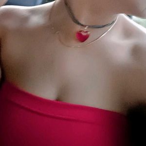 Red Tube Top Outfit