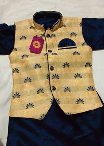 Boys' Festive Kurta Pant &amp; Jacket Set