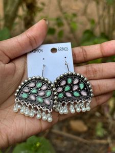 Beautiful Oxidised Earrings