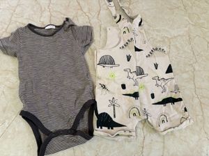 Baby Clothing Set - Bodysuit & Romper