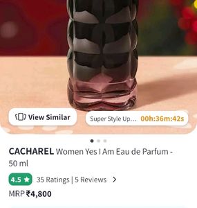 Cacharel Yes I Am EDP- 50 mL