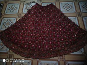 Beautiful Brindal Lehenga Full Hand Work