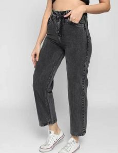 Stylish Black Denim Pants
