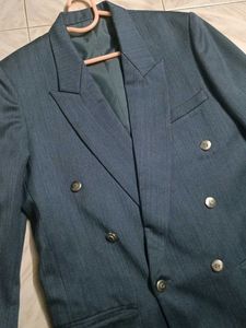 Wedding Branded Blue Blazer
