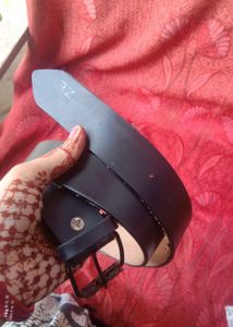 Black Leather Belt