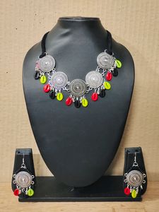Boho Shell Necklace &amp; Earring Set