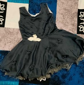 Grey Sleeveless Dress