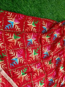♥️Punjabi Red Fulkari♥️