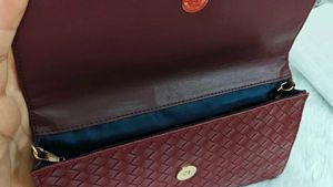 Estee Lauder Woven Chain Bag