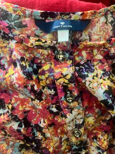 Multicolor Top- Pink