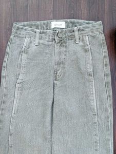 Wide Leg Denim Jeans