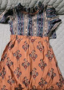 Girls Multicolor Frock