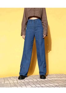 Wide Leg Denim Jeans