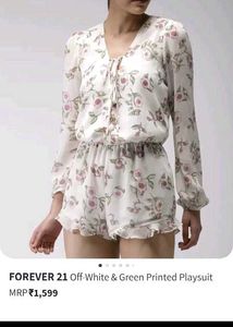 Floral Romper Jumpsuit