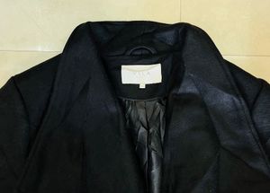 women’s  Black elegant Trench Coat
