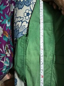 VeryLessUsed PlainOliveGreen FullSleeves Jeans shi
