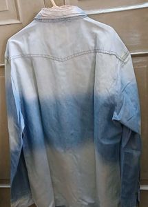 Blue Ombre Denim Shirt