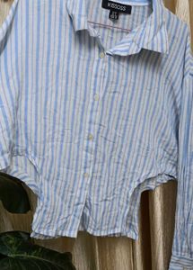 Striped Blue Shirt