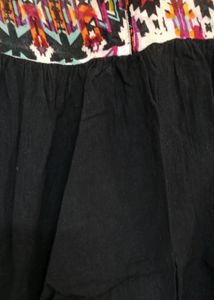 Tunic Black And Multicolour.