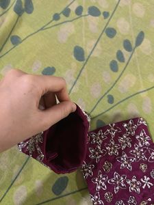 Embroidered Bagss For Phone And Money