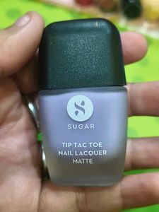 Sugar Tip Tac Toe Nail Lacquer - Matte