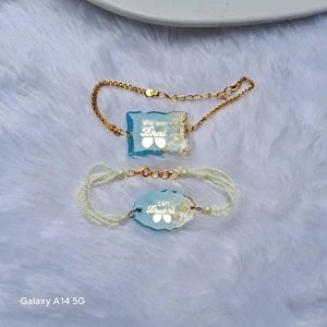 Personalized Resin Rakhi