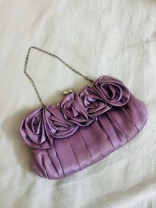 Max Brand Clutches, Satin