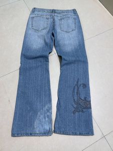 Embellished Flare Jeans
