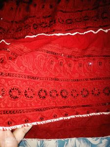 Maroon Long Skirt