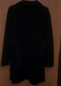 Chic Black Blazer like top