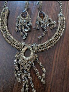 Combo Of Two Necklace And Earrings Set