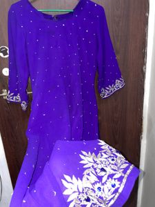 Purple Suit Set &amp; Sexy Pink Dress