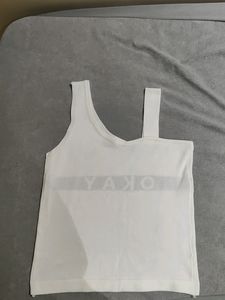 White Off Shoulder Tank Top