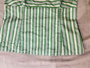 Beautiful Striped Under Wire Tube Top