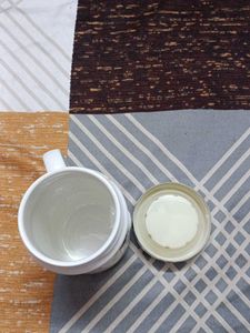 Ceramic Panda Mug With Cap 🤍