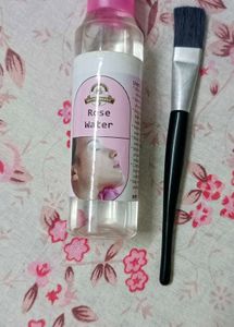 Rose Water + Brush