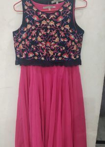 Flared Gown Dress