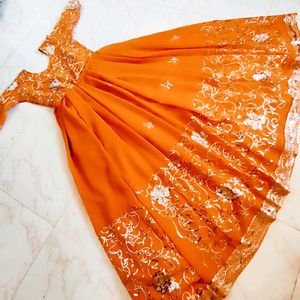 🚨Price Dropped 🚨Elegant Ethnic Gown(🆓🎁 Inside)