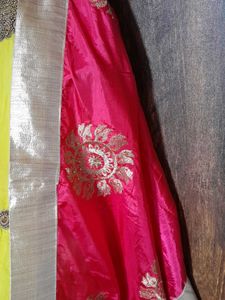 Elegant full Gown with duppatta