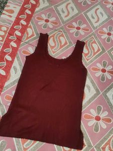 Maroon Inner Top