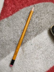 Cute Miniso Black Gel Pen ,Freebiee Pencil