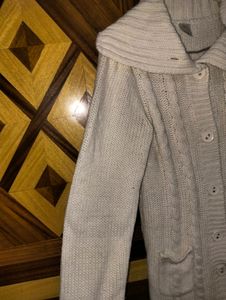 Cozy Cream Cable Knit Cardigan